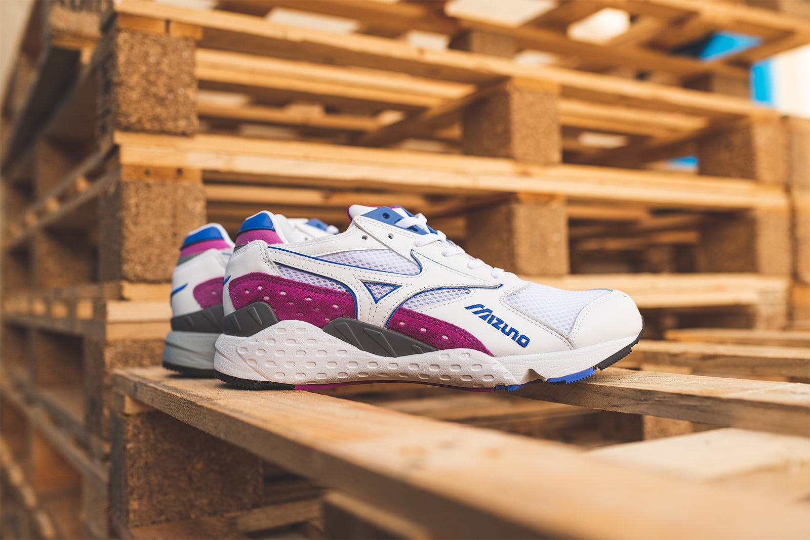 mizuno wave connect 4 purple