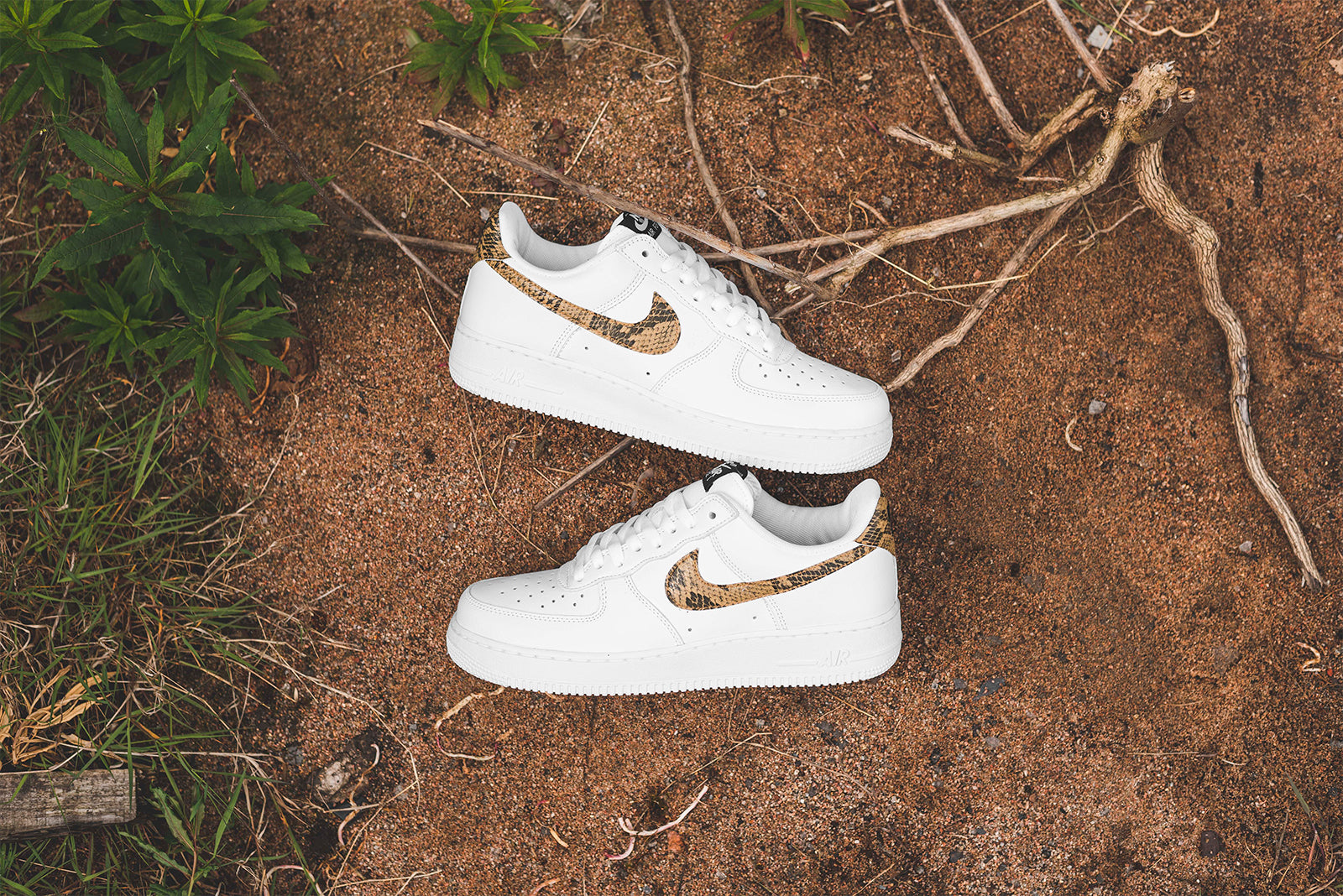 nike ivory snake af1