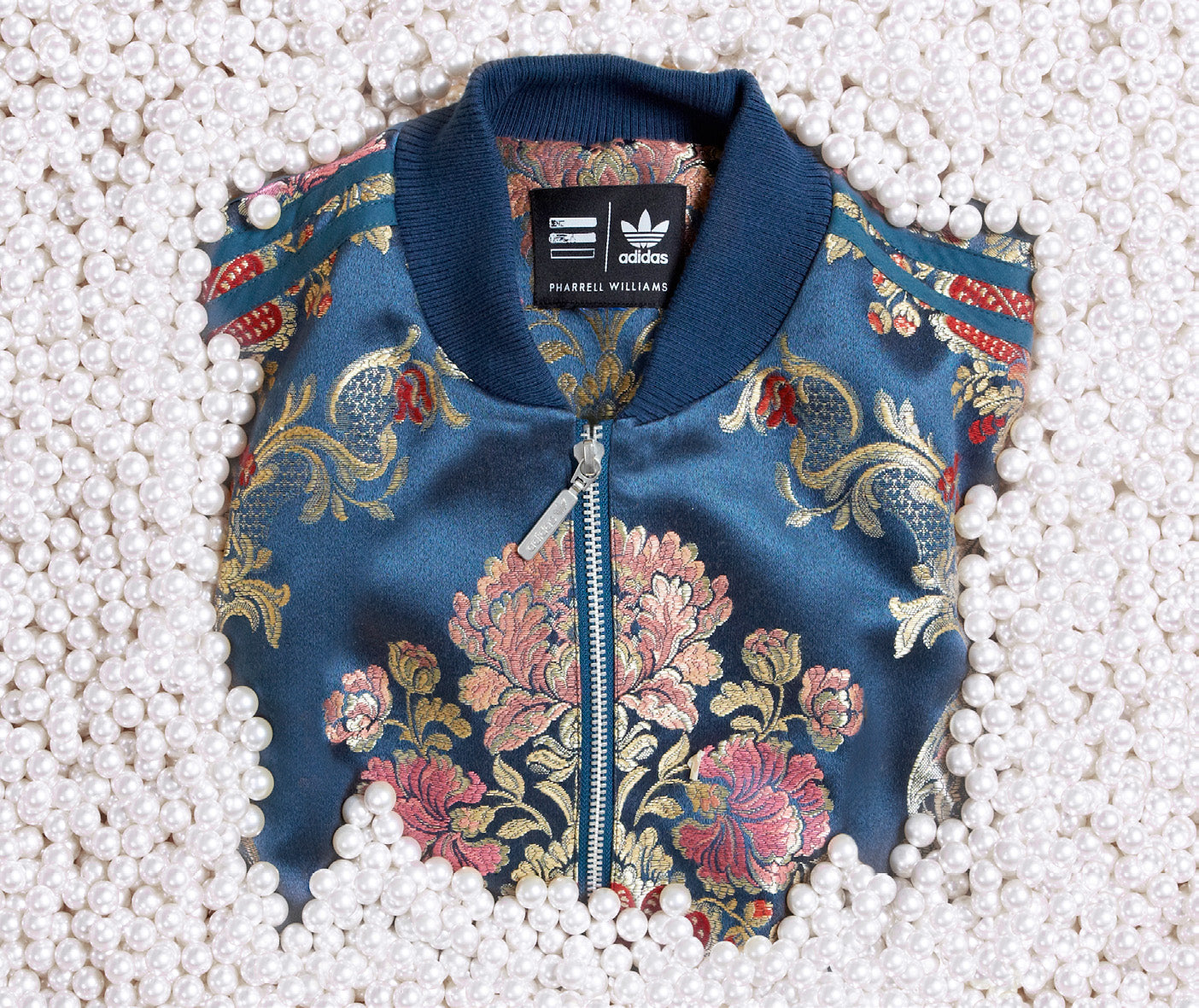 pharrell williams adidas jacket floral