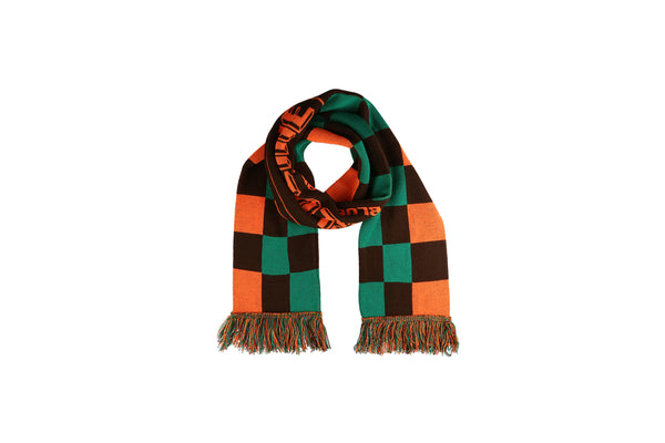 WAVE Softer than Cashmere Wool Touch Tassel Ends Plaid Check Solid Scarf A.WAVE A