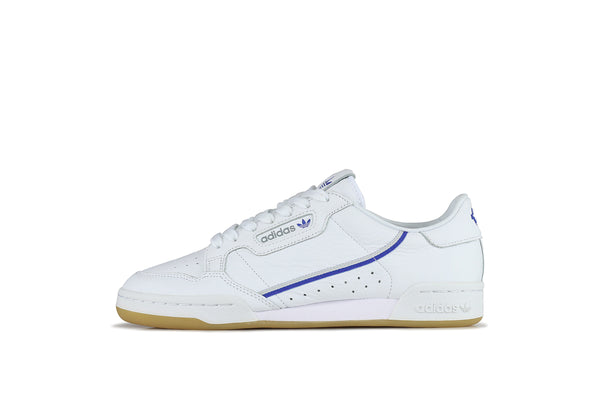 adidas originals continental 80's tfl piccadilly jubilee line trainers in white