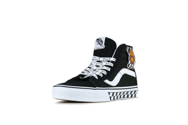 tiger high top vans