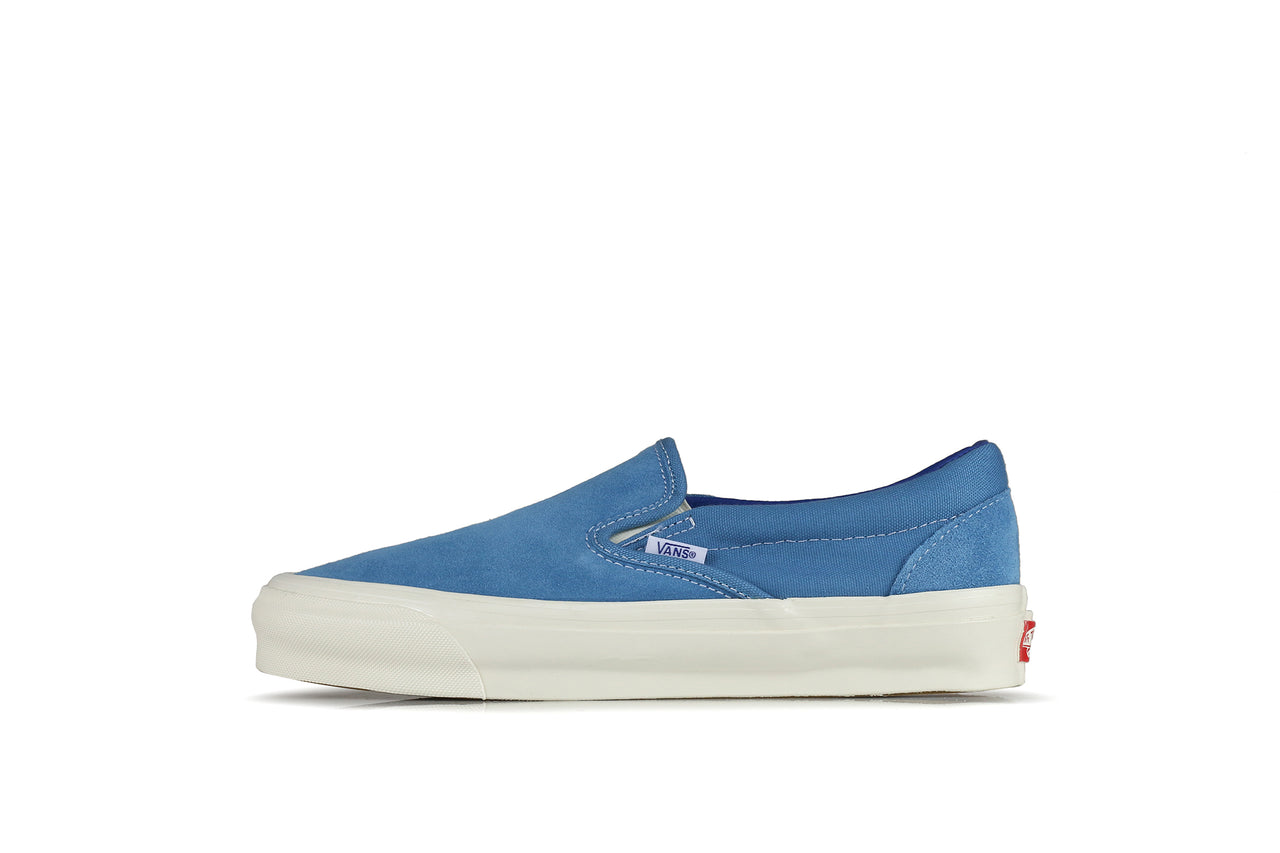 vans slip on sky blue