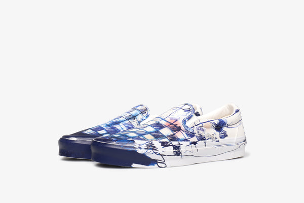 Vans Vault UA OG Classic Slip-On LX x Connor Tingley