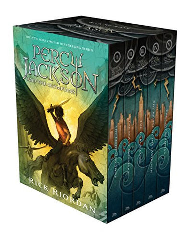 Percy Jackson and the Olympians Hardcover Boxed Set