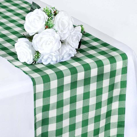 Gingham Checkered Polyester Fabric