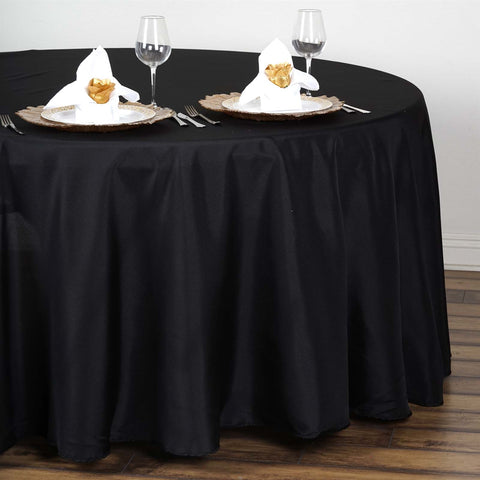 108" Polyester Round Tablecloth