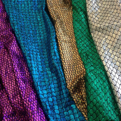 Mermaid Hologram Spandex Fabric