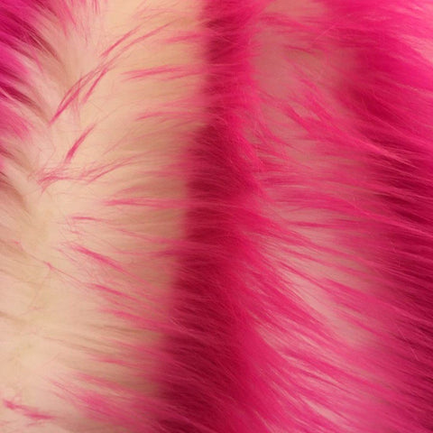 Faux Fake Fur Candy Shaggy Long Pile Fabric