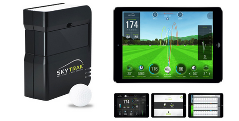 skytrak golf simulator and launch monitor