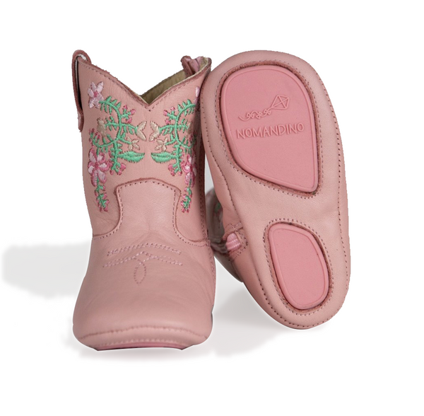 Pink Juliet Boots – Nomandino