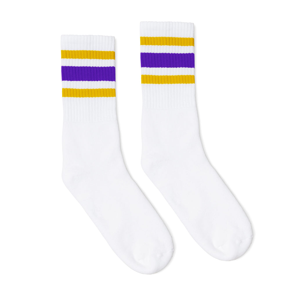 white athletic socks