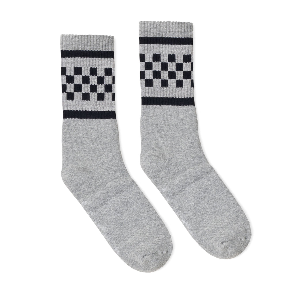 grey athletic socks