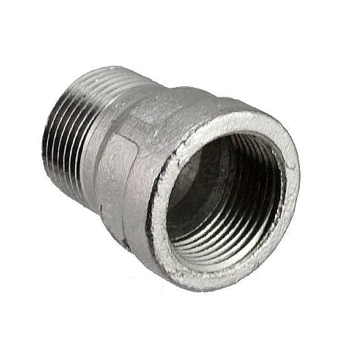 Stainless Nipple Extension Coupling 1 2 Npt Ny Brew Supply