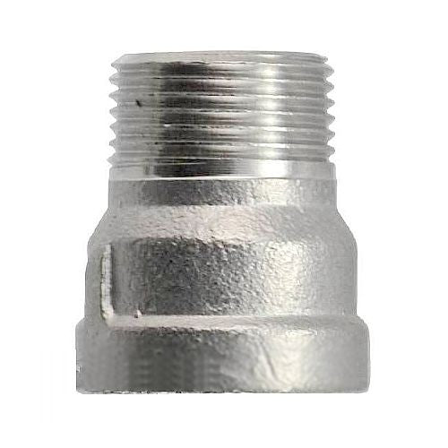 Stainless Nipple Extension Coupling 1 2 Npt Ny Brew Supply