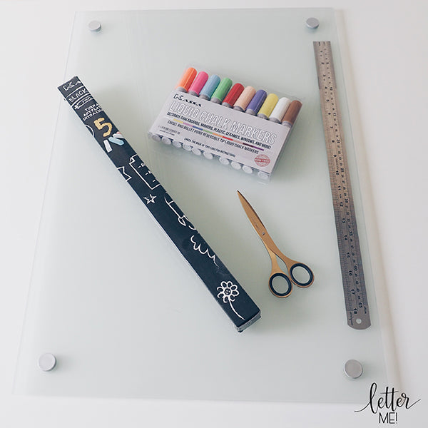 Kassa Arts & Crafts supplies for drawing on chalkboard