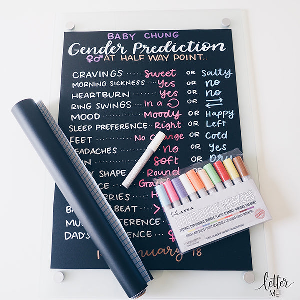 How to make a DIY chalkboard sign