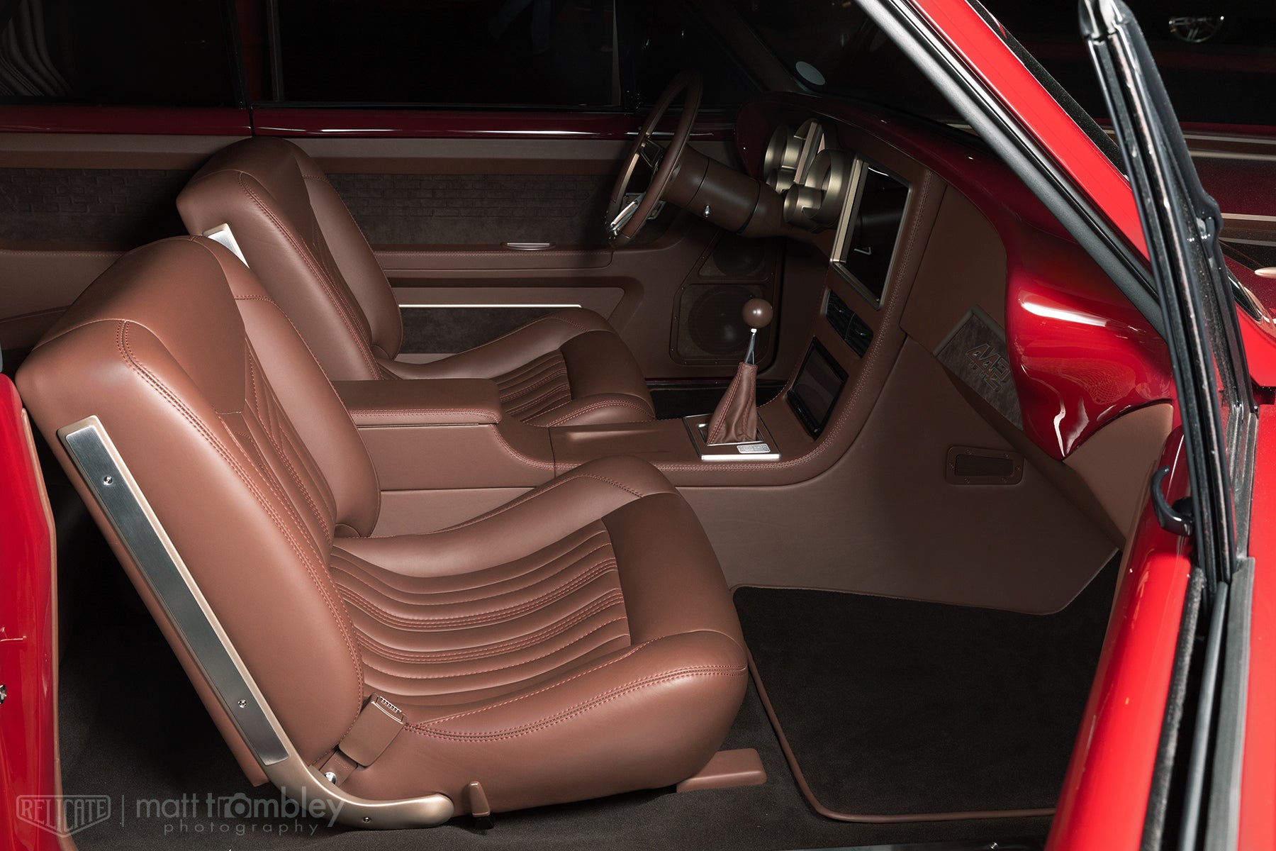 1965 Oldsmobile 442 Relicate Napali Umbria Leather Custom Interior