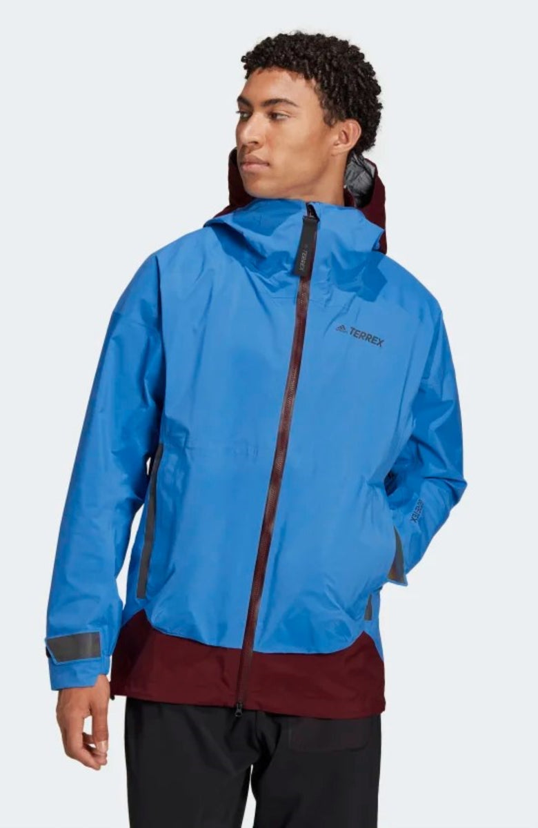 Adidas Men's Terrex MYSHELTER Gore-Tex Active Rain Jacket, Shock