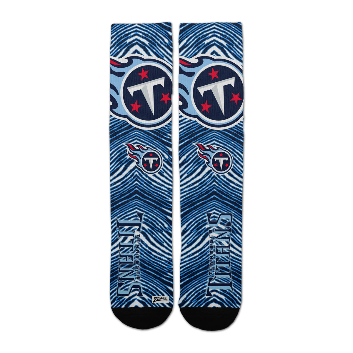 Zubaz NFL Tennessee Titans Women's Team Column Leggings