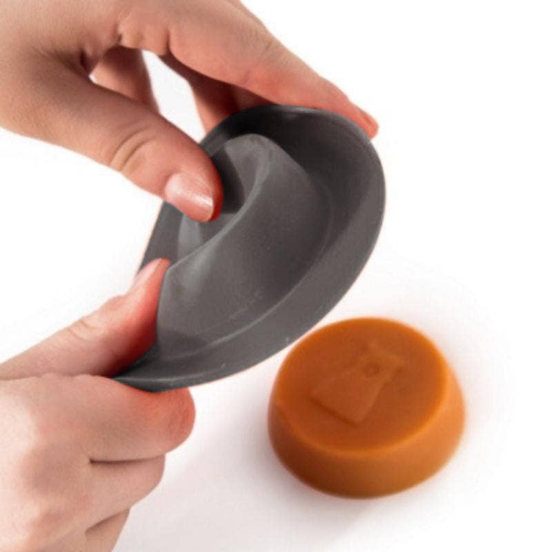 Gray Silicone Dish