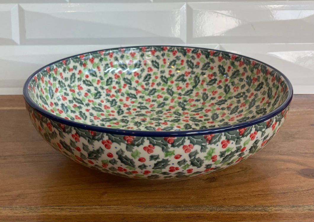 Unikat Holly Berry Serving Bowl