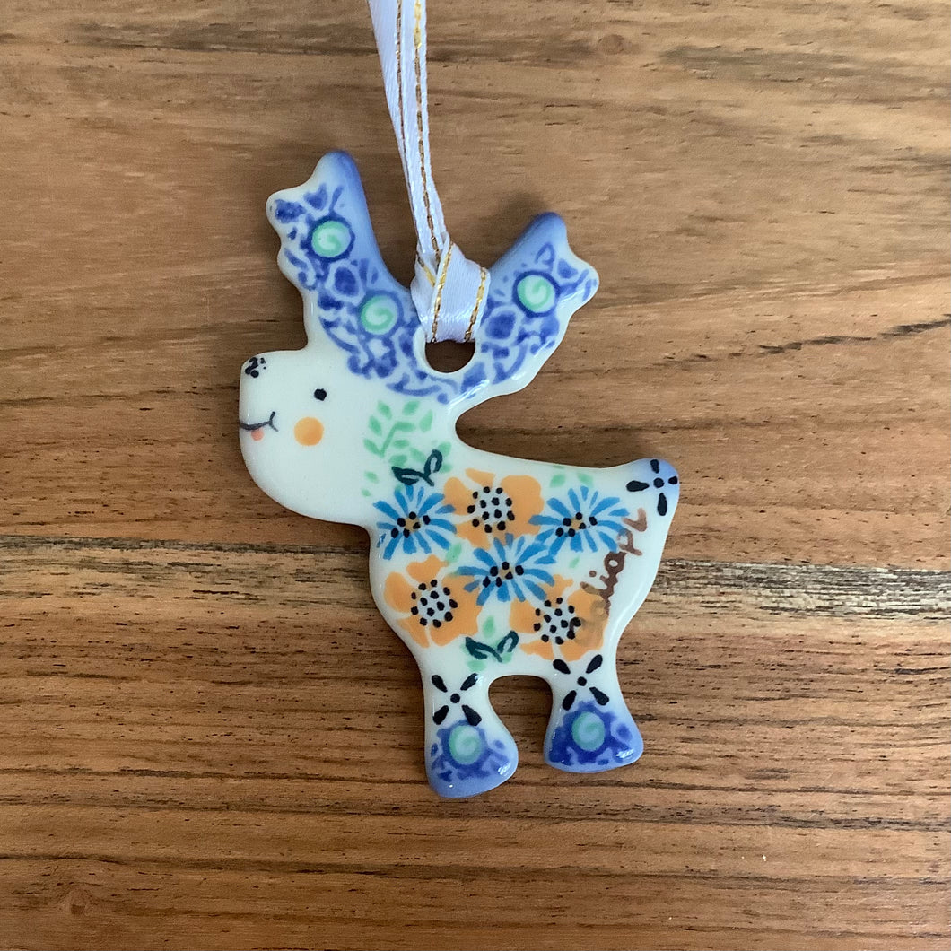 Reindeer Ornament A