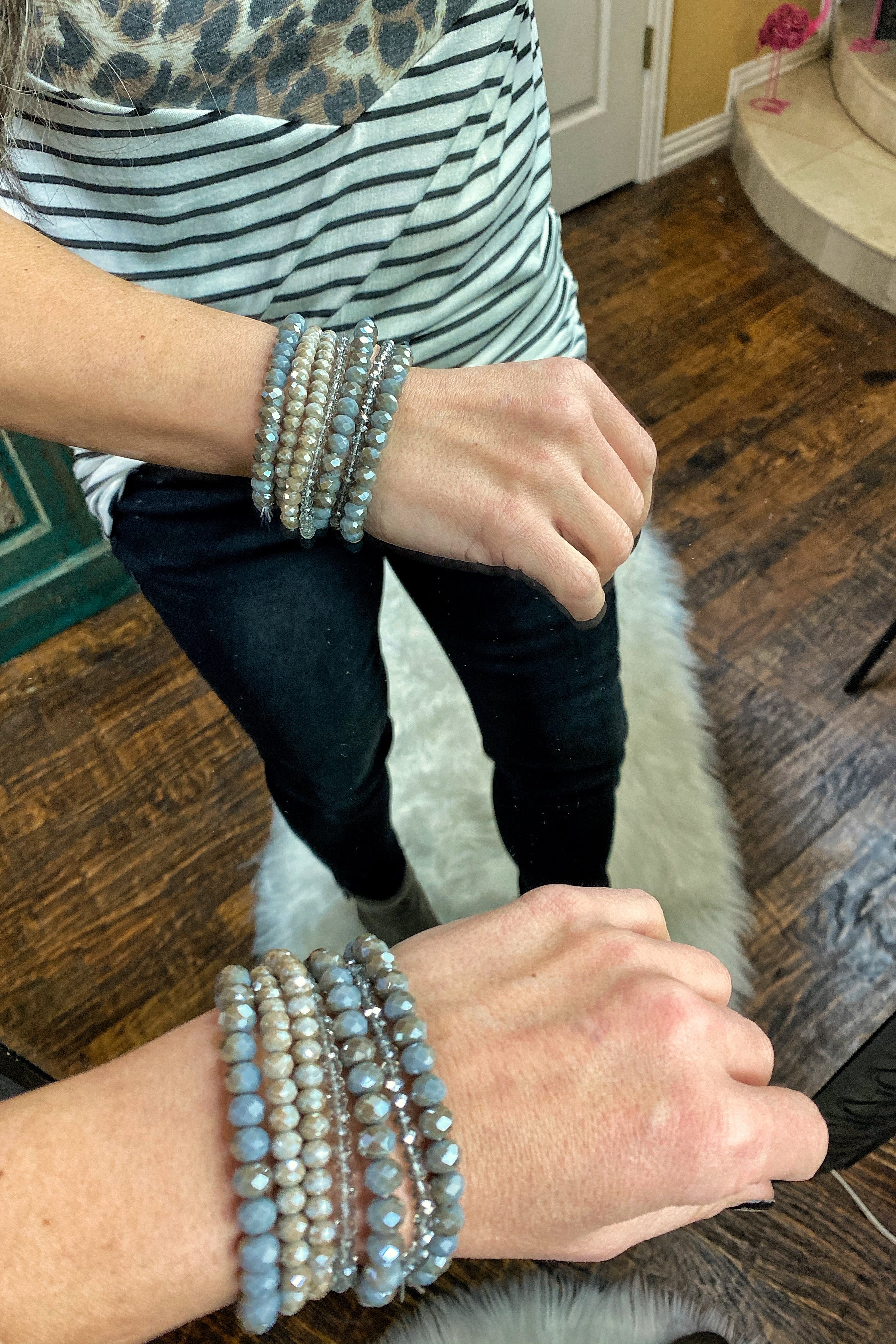 Call You Tonight 7 Stack Stretch Bracelet Stack