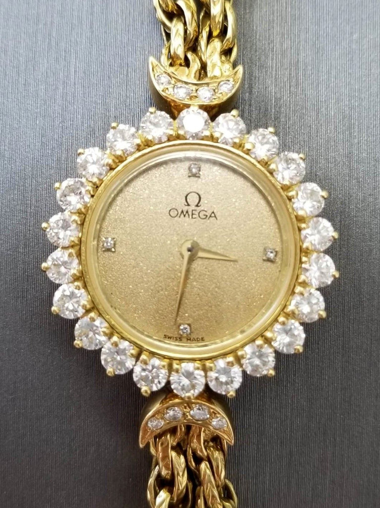 womens gold and diamond watches