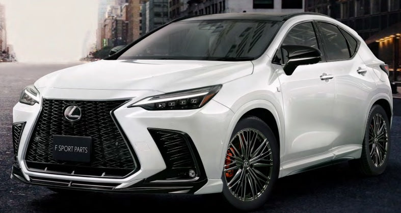 LEXUS NX F SPORT PARTS (TRD) 塗装色083 (白) 自動車・オートバイ