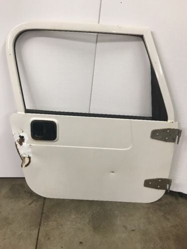 Jeep Wrangler Tj Full Steel Door 97 06 1997 2006 Glass White Passenger Stryker Motors