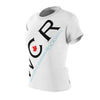WCR, WHITE, T-SHIRT