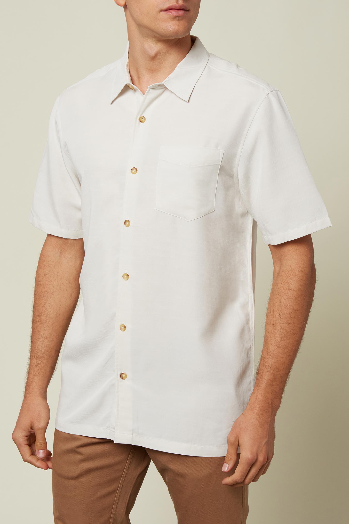 Jack ONeill Mens Short Sleeve Button Down Shirt