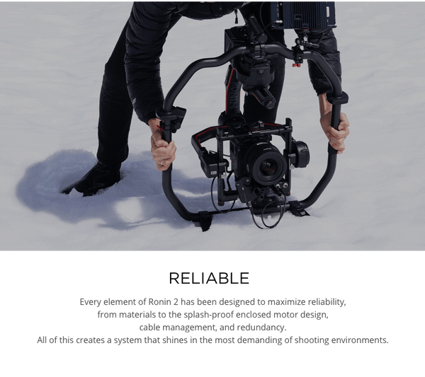 Ronin 2 Professional 3-axis gimbal for Red, Arri, Sony, Canon, Blackmagic and Phantom cameras