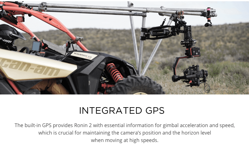 Ronin 2 Professional 3-axis gimbal for Red, Arri, Sony, Canon, Blackmagic and Phantom cameras