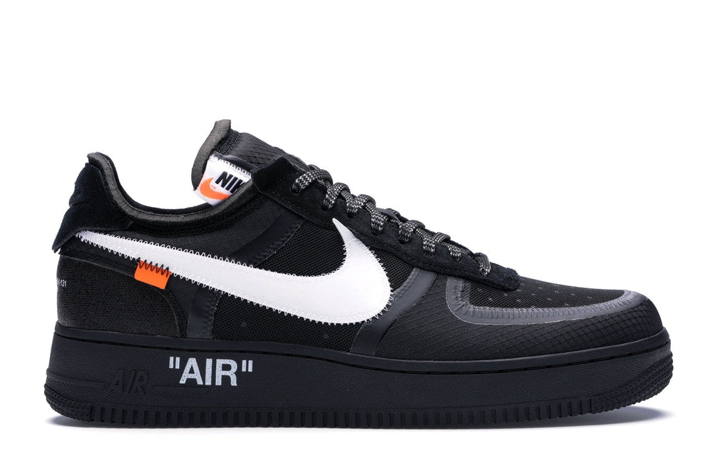 OFF WHITE AIR FORCE 1 BLACK AO4606001 