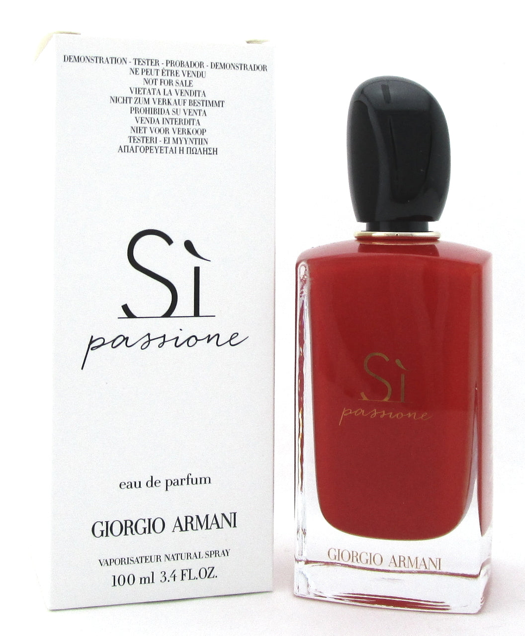 etnisch Pardon Wantrouwen Giorgio Armani Si Passione Eau De Parfum 3.4 oz (Tester) – Rafaelos