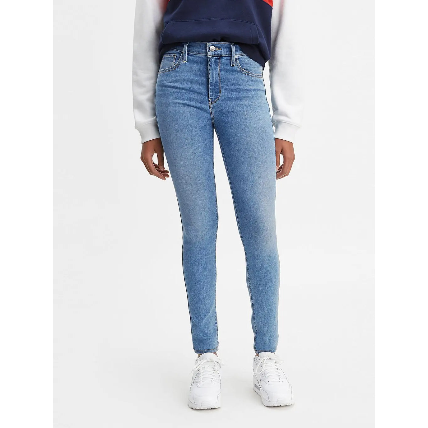 levi's mid rise skinny jeans colors