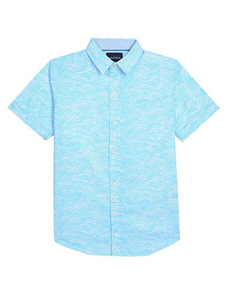 boys polo button down