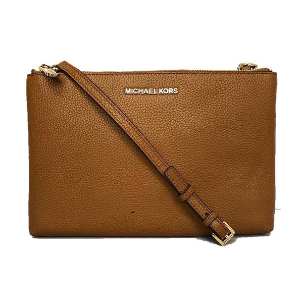 michael kors crossbody double zipper