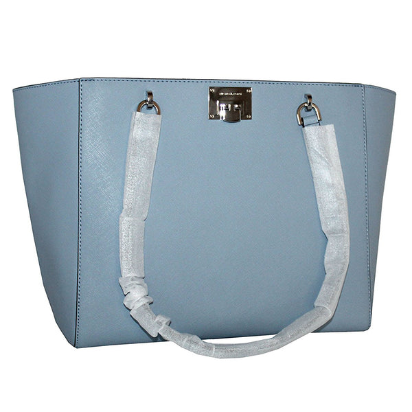 michael kors pale blue handbag