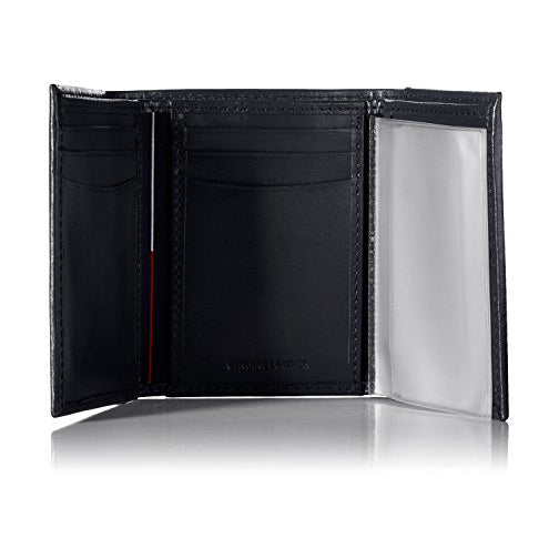 tommy trifold wallet