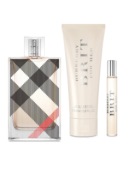 burberry brit for her set