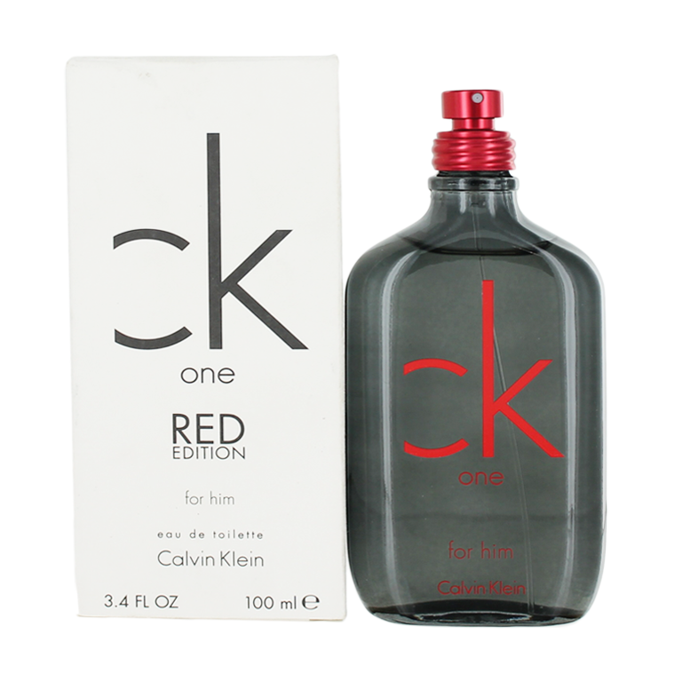 métrico Escribe un reporte Parpadeo Calvin Klein One Red Edition Men EDT 3.4 oz 100 ml TESTER in White Box –  Rafaelos