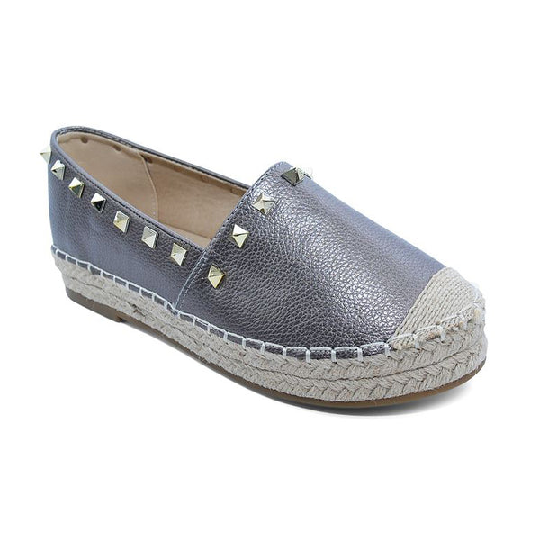 pewter espadrilles