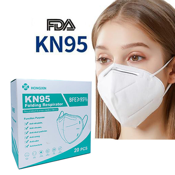 KN95 Particulate Respirators Masks CASE OF 1,000 MASKS (50 