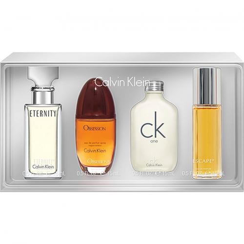 Kritiek Voorkomen Mortal Calvin Klein CK Ladies 4 pcs Mini Gift Set: Eternity, Obsession, CK on –  Rafaelos