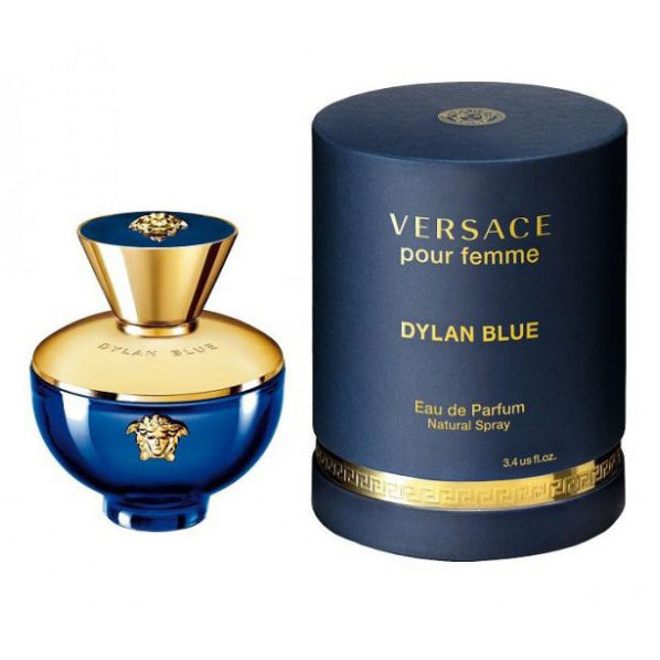 versace blue woman