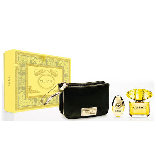 versace yellow gift set