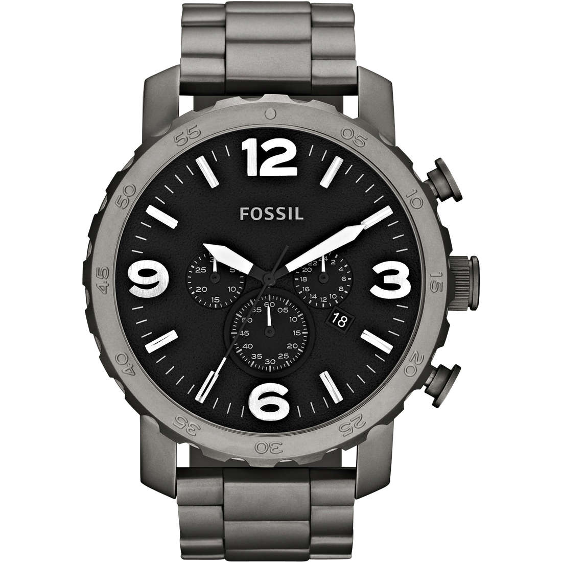 accumuleren Kaal sieraden Fossil Chronograph Stainless Steel Watch (TI1004) Men – Rafaelos